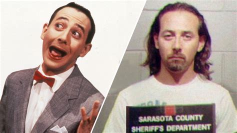 pee wee herman arrested